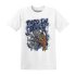 Midnight Navy 5s T Shirt Match Paid In Full - NastyJamz