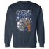 Midnight Navy 5s Sweatshirt Match Paid In Full - NastyJamz