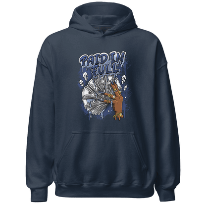 Midnight Navy 5s Hoodie Match Paid In Full - NastyJamz