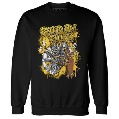 Yellow Ochre 6s Sweatshirt Match Paid In Full - NastyJamz