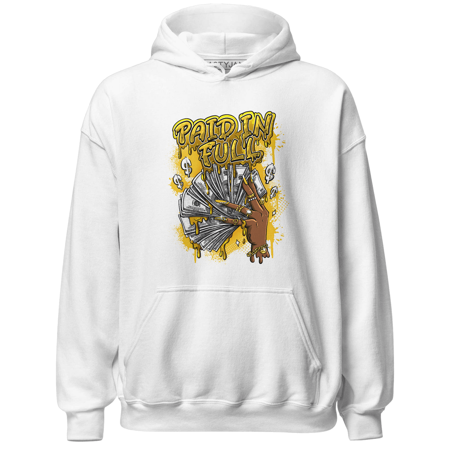 Yellow Ochre 6s Hoodie Match Paid In Full - NastyJamz
