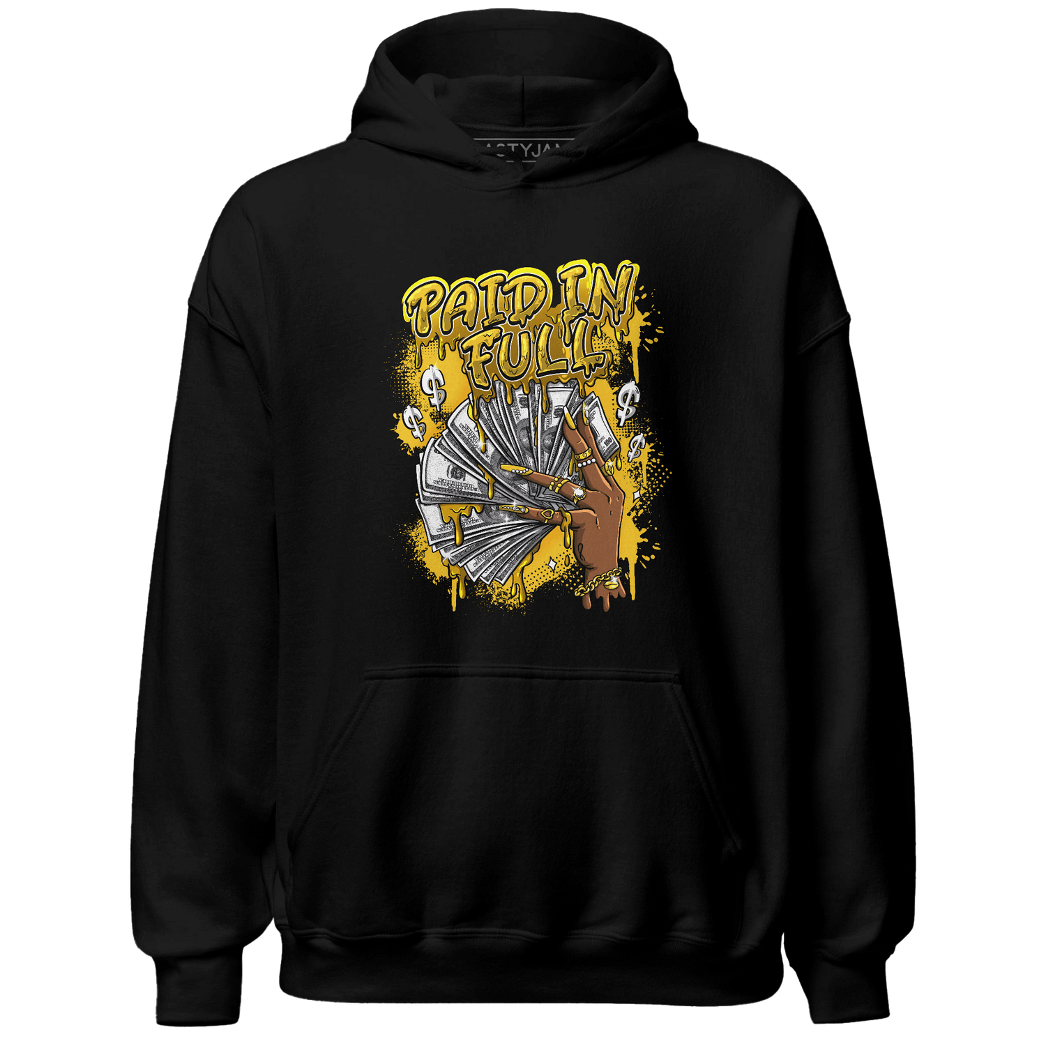 Yellow Ochre 6s Hoodie Match Paid In Full - NastyJamz