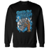 Powder Blue 9s Sweatshirt Match Paid In Full - NastyJamz