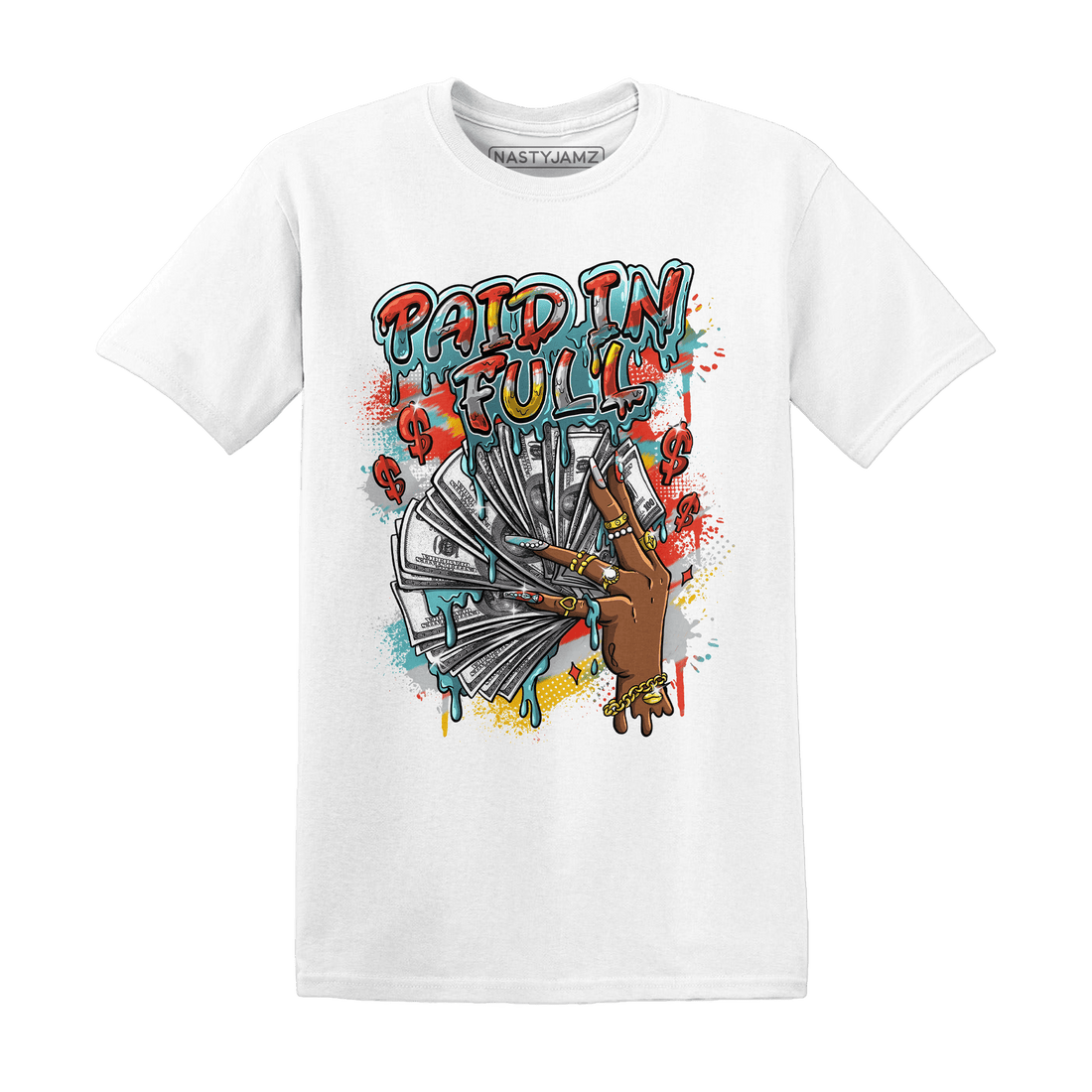 KB 8 Protro Venice Beach T Shirt Match Paid In Full - NastyJamz