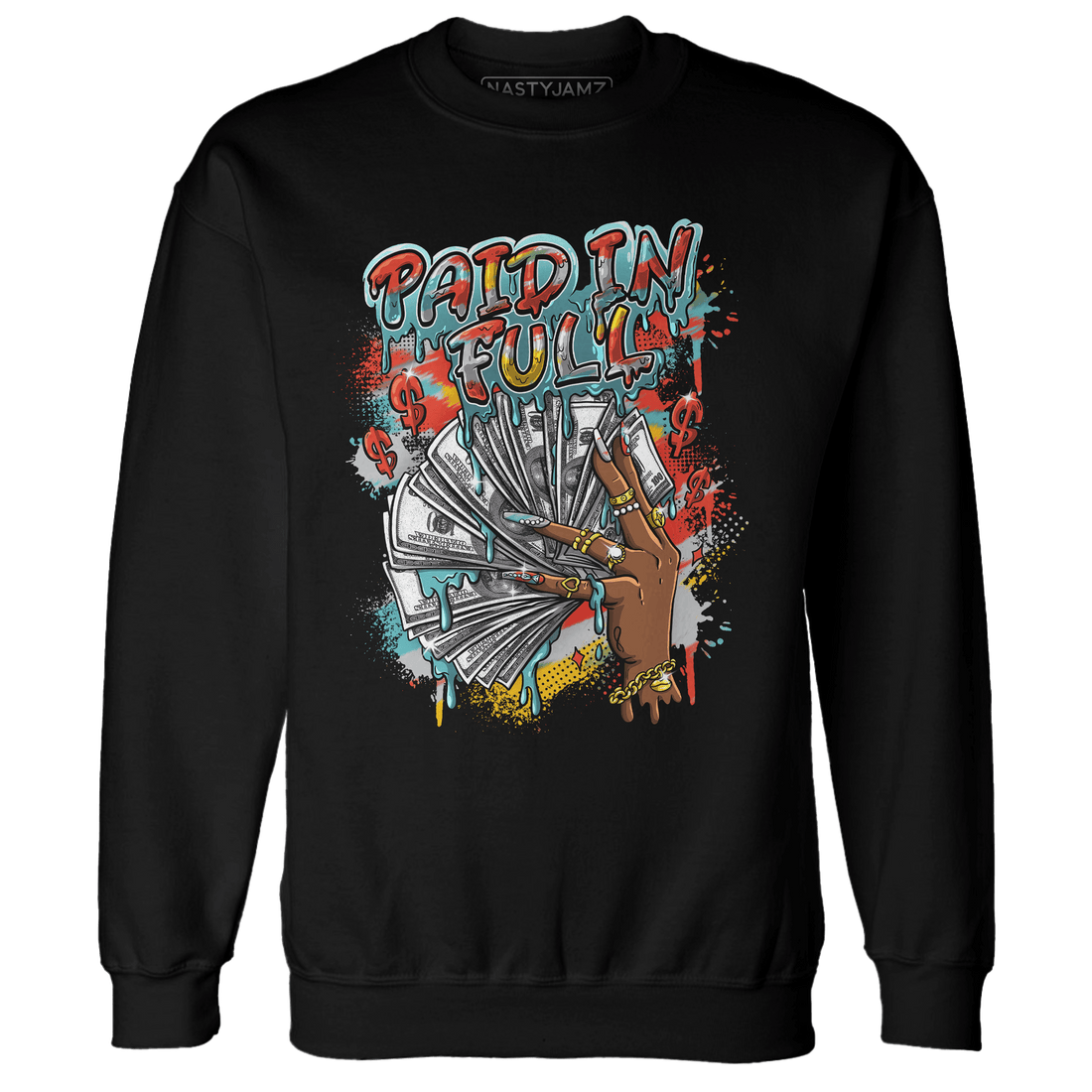 KB 8 Protro Venice Beach Sweatshirt Match Paid In Full - NastyJamz