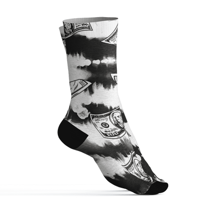 Low Space Jamz 11s Socks Match Paid In Full 3D All-Over Print - NastyJamz