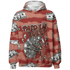 Dune Red 13s Hoodie Match Paid In Full 3D All-Over Print - NastyJamz