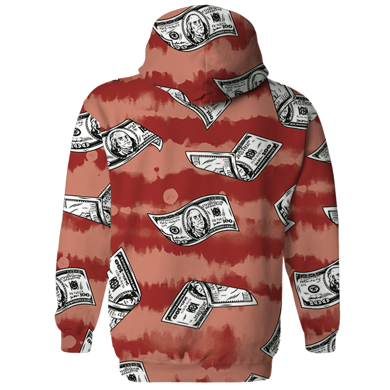 Dune Red 13s Hoodie Match Paid In Full 3D All-Over Print - NastyJamz