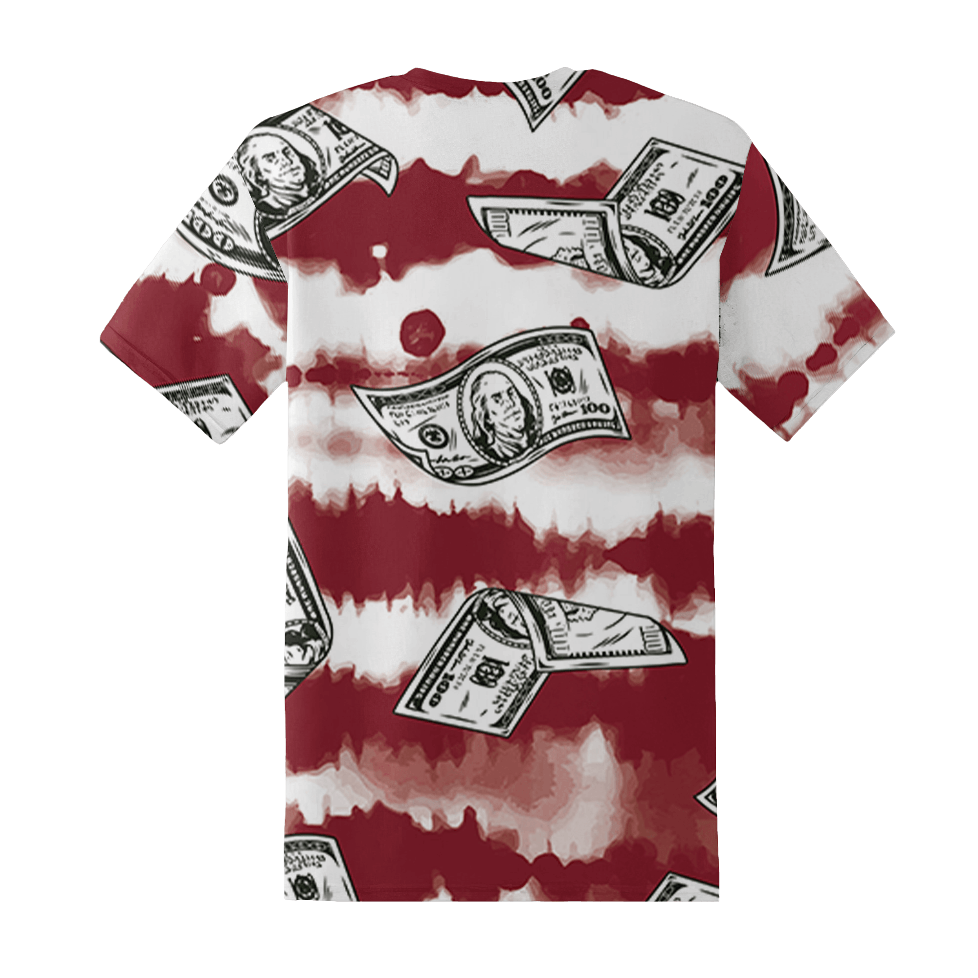 High 85 Metallic Burgundy 1s T Shirt Match Paid In Full 3D All-Over Print - NastyJamz