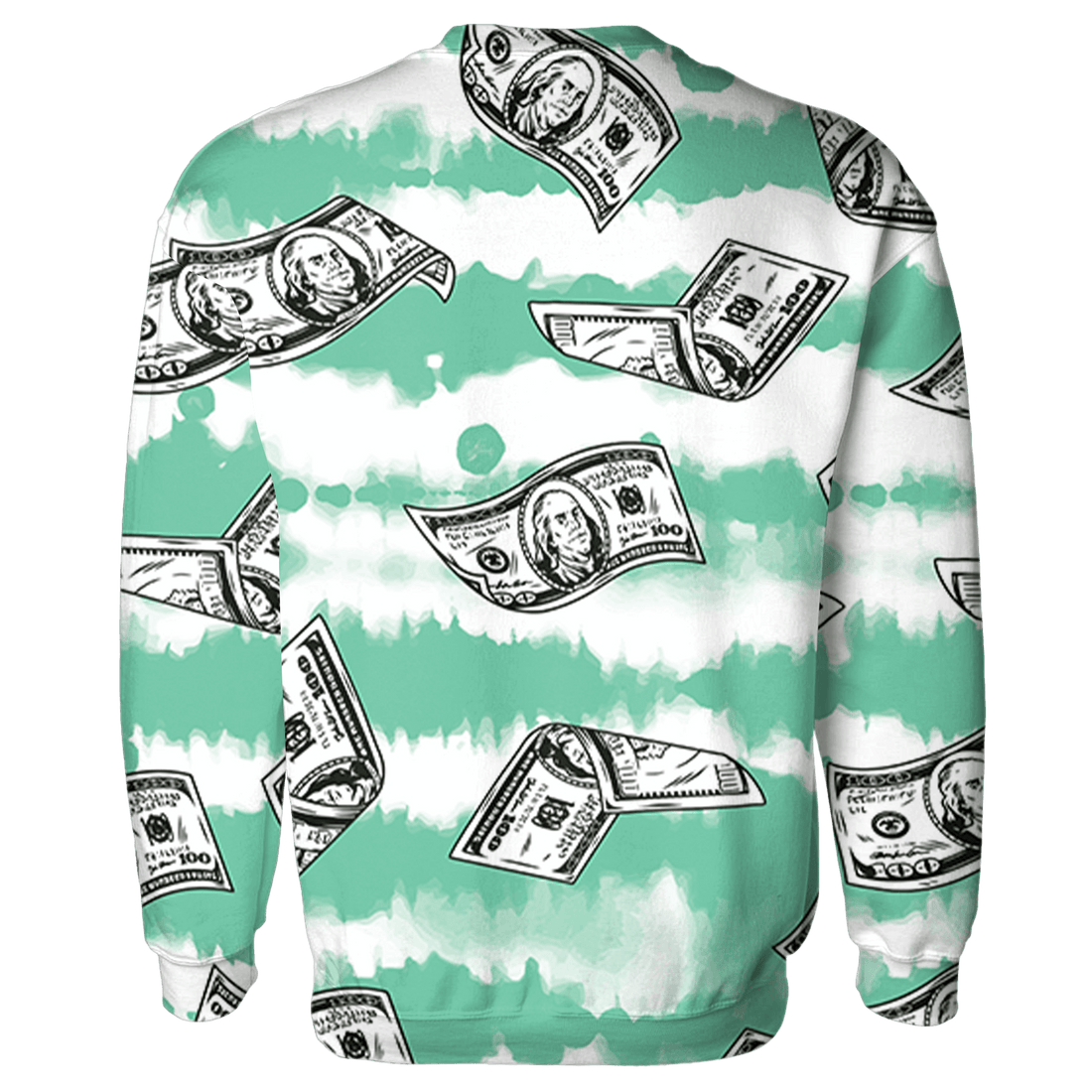 High OG Green Glow 1s Sweatshirt Match Paid In Full 3D All-Over Print - NastyJamz
