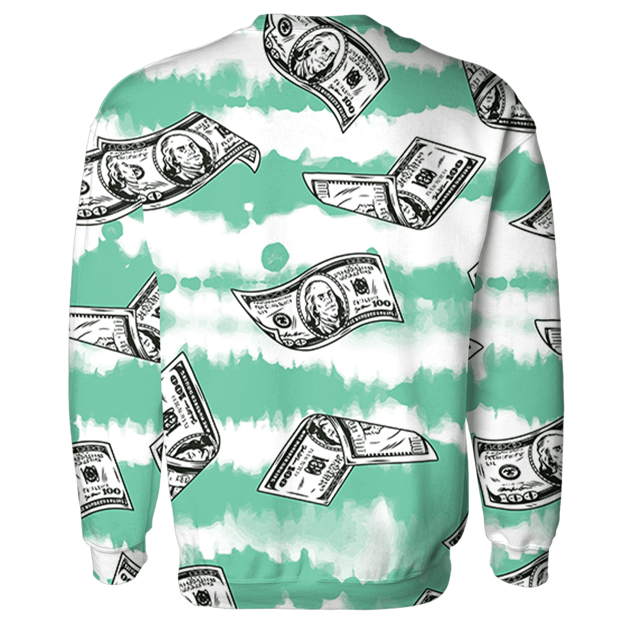 High OG Green Glow 1s Sweatshirt Match Paid In Full 3D All-Over Print - NastyJamz
