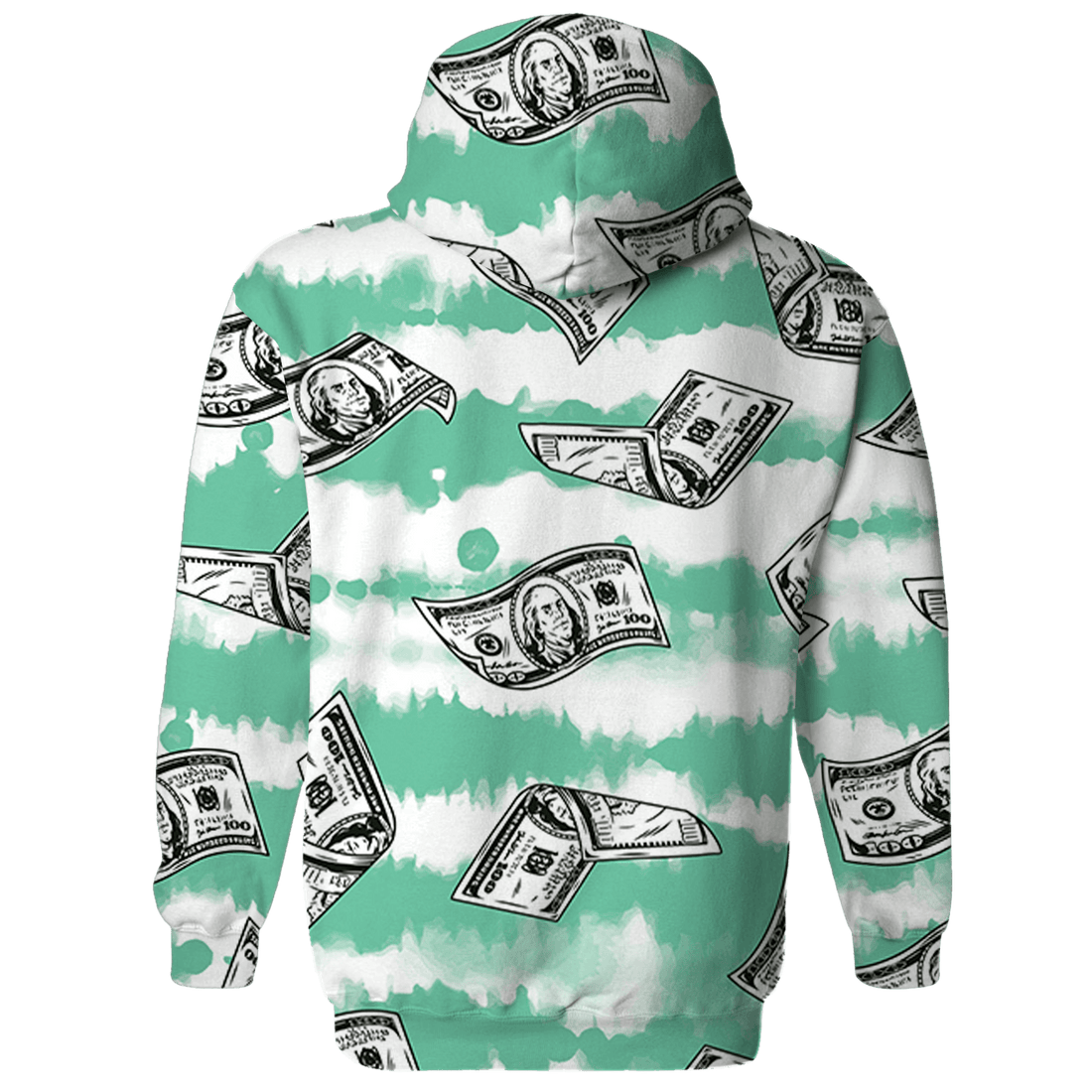 High OG Green Glow 1s Hoodie Match Paid In Full 3D All-Over Print - NastyJamz