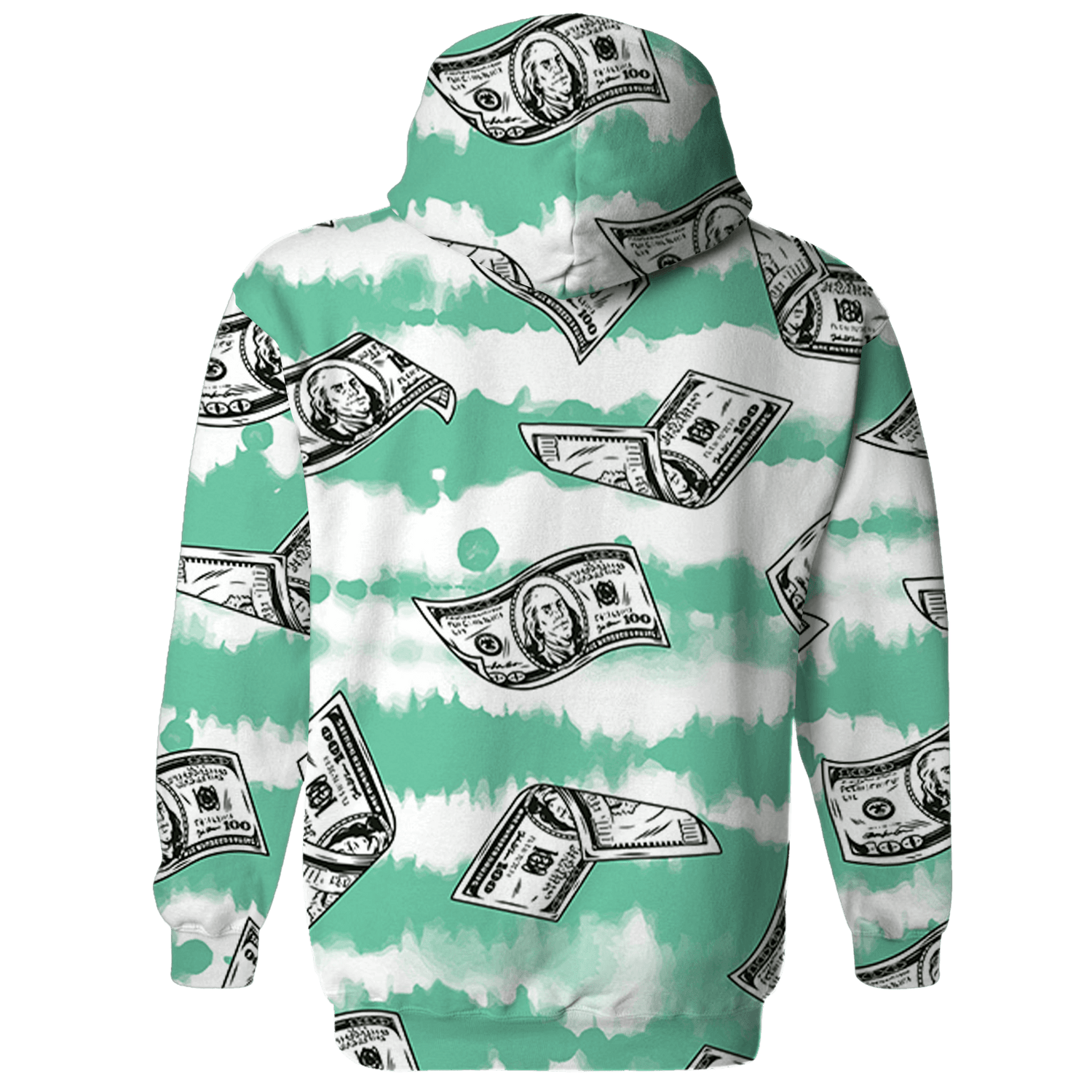 High OG Green Glow 1s Hoodie Match Paid In Full 3D All-Over Print - NastyJamz