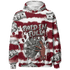 High White Team Red 1s Hoodie Match Paid In Full 3D All-Over Print - NastyJamz
