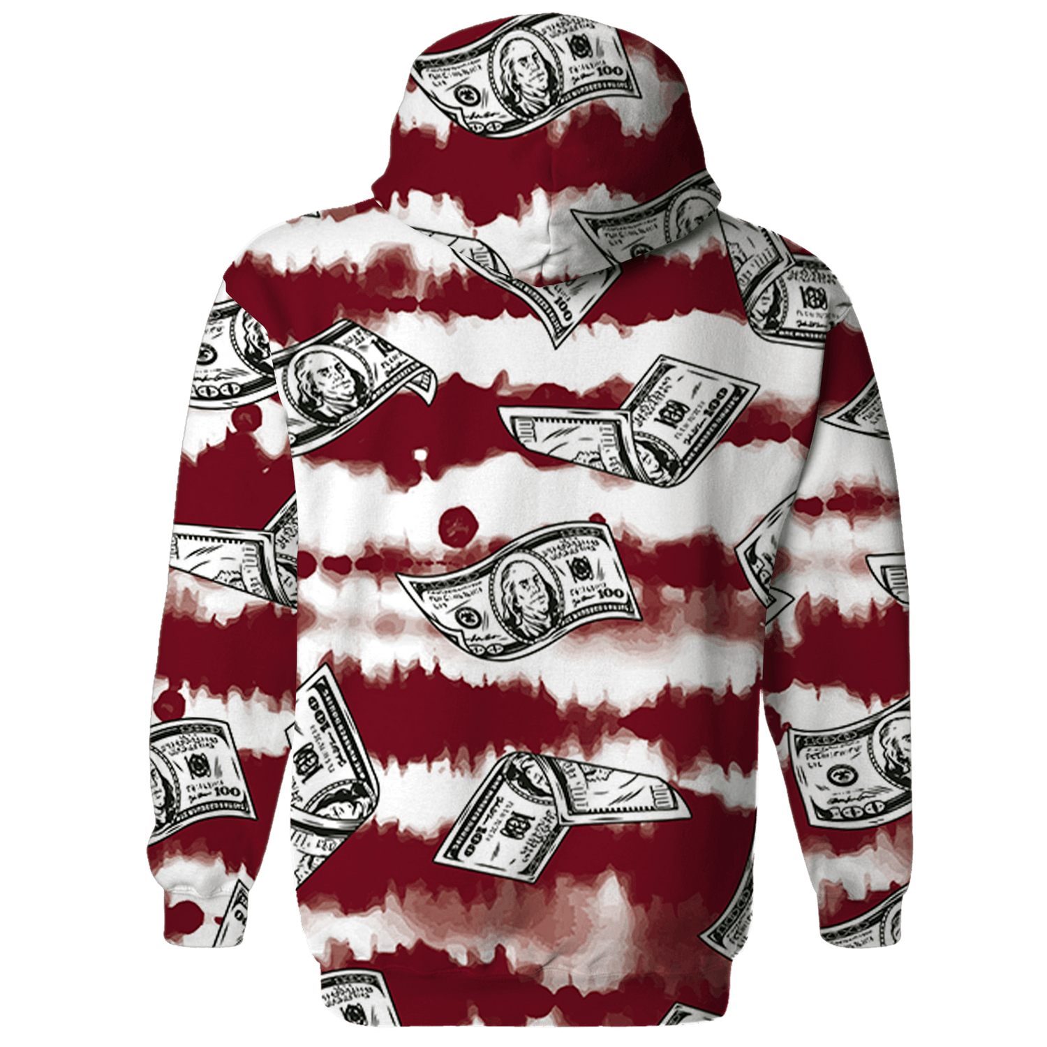 High White Team Red 1s Hoodie Match Paid In Full 3D All-Over Print - NastyJamz