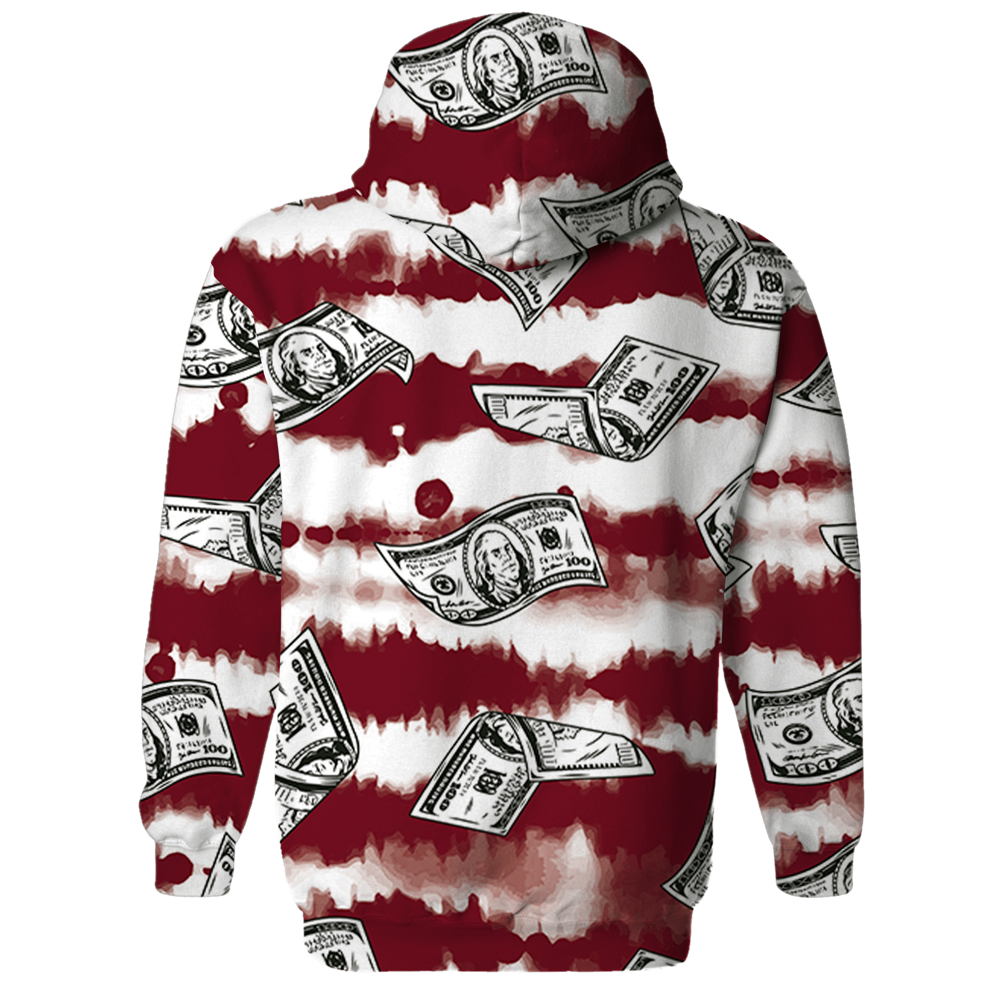 High White Team Red 1s Hoodie Match Paid In Full 3D All-Over Print - NastyJamz