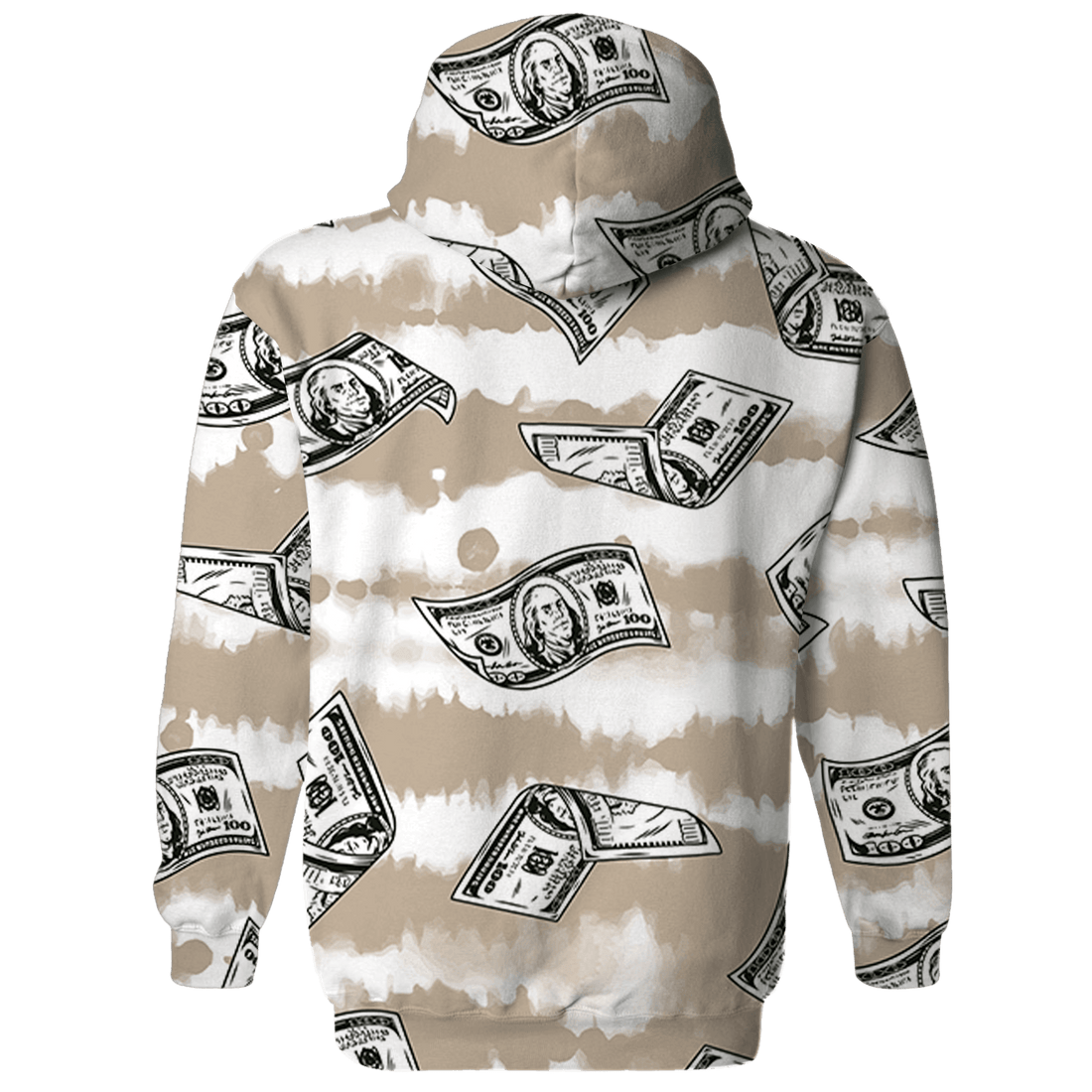 Latte 1s Hoodie Match Paid In Full 3D All-Over Print - NastyJamz