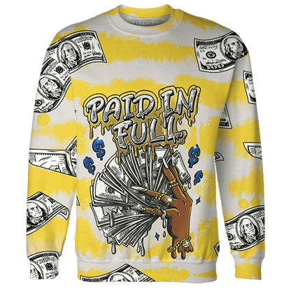 Low OG Canary TVSC 1s Sweatshirt Match Paid In Full 3D All-Over Print - NastyJamz