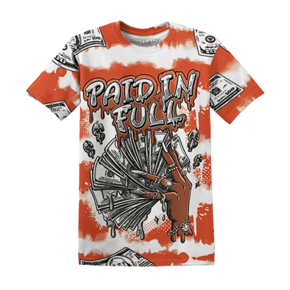 Georgia Peach 3s T Shirt Match Paid In Full 3D All-Over Print - NastyJamz