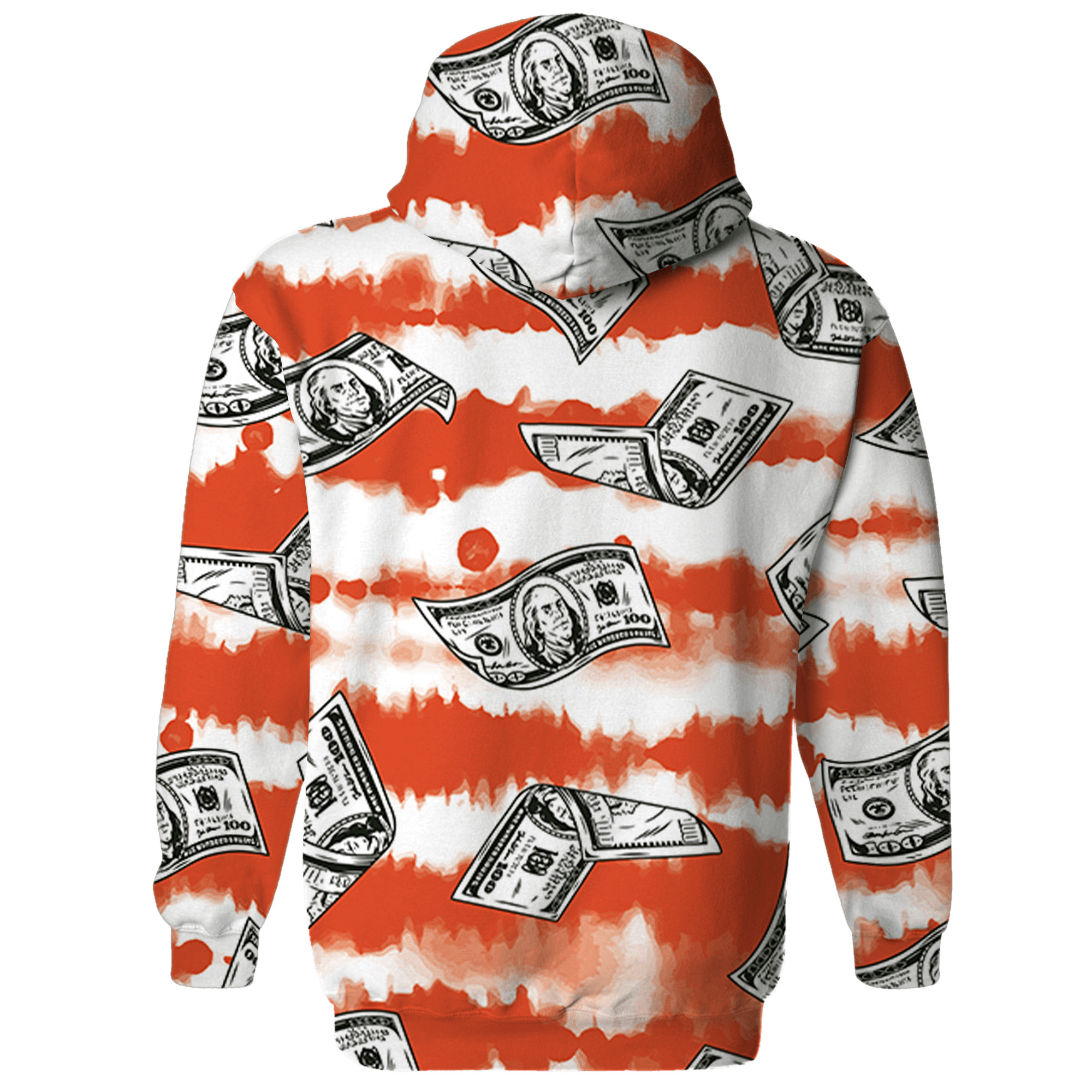 Georgia Peach 3s Hoodie Match Paid In Full 3D All-Over Print - NastyJamz