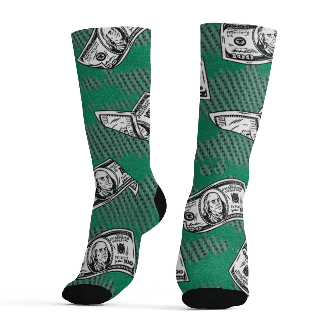 Nina CN Abney 3s Socks Match Paid In Full 3D All-Over Print - NastyJamz