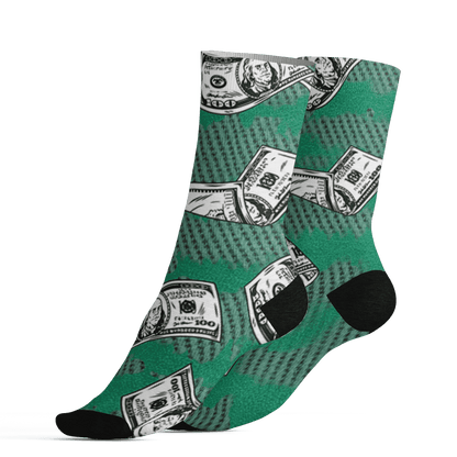 Nina CN Abney 3s Socks Match Paid In Full 3D All-Over Print - NastyJamz