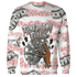 Red Stardust 3s Sweatshirt Match Paid In Full 3D All-Over Print - NastyJamz