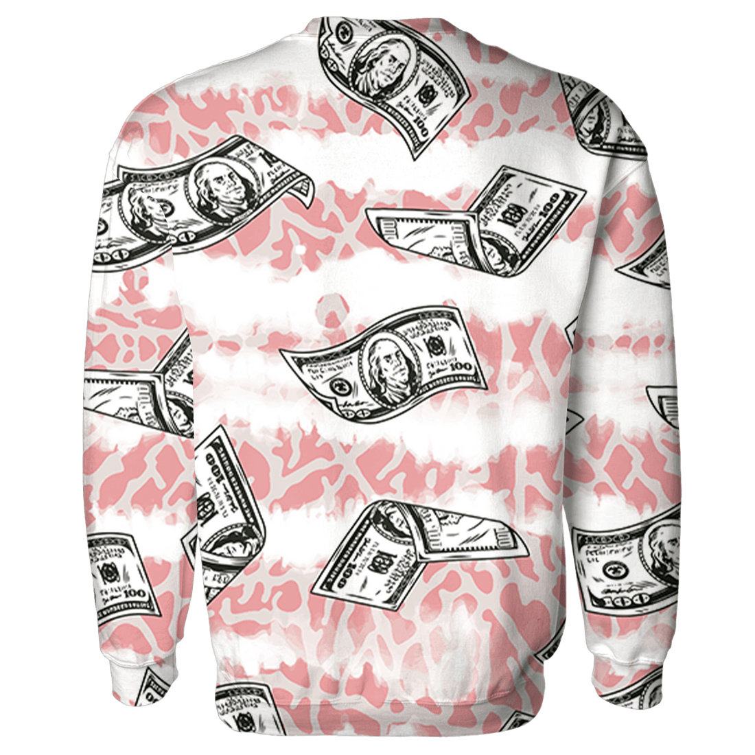 Red Stardust 3s Sweatshirt Match Paid In Full 3D All-Over Print - NastyJamz