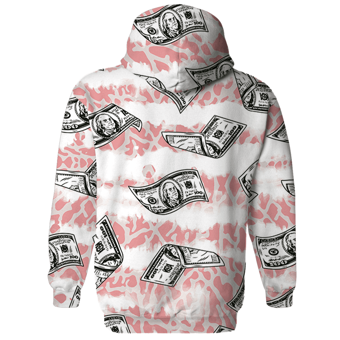Red Stardust 3s Hoodie Match Paid In Full 3D All-Over Print - NastyJamz