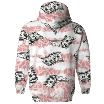 Red Stardust 3s Hoodie Match Paid In Full 3D All-Over Print - NastyJamz