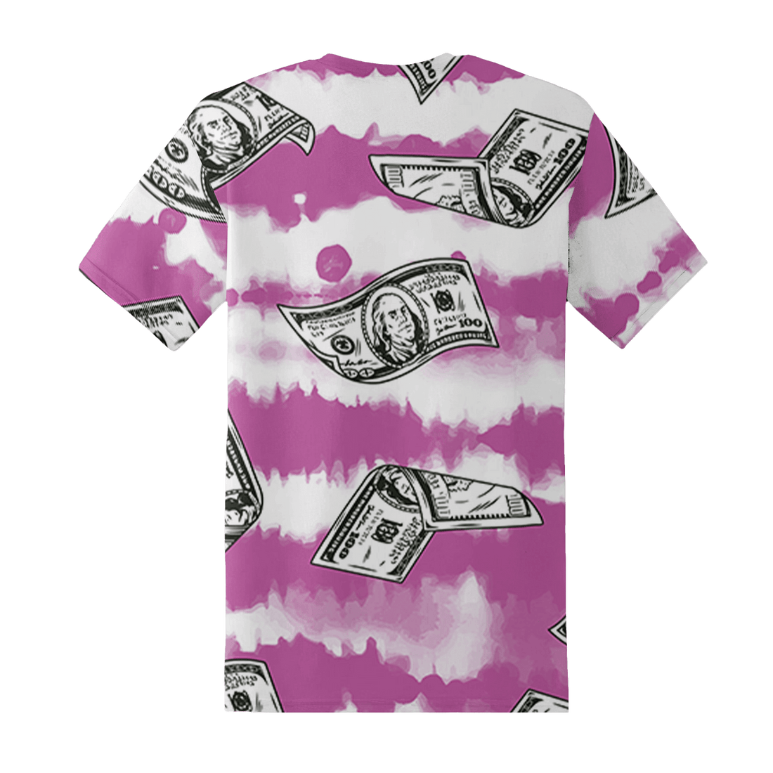 GS Hyper Violet 4s T Shirt Match Paid In Full 3D All-Over Print - NastyJamz