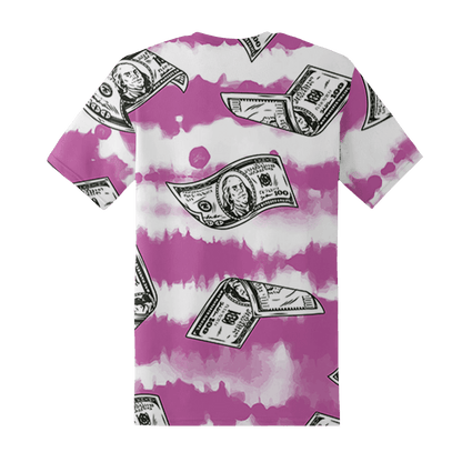 GS Hyper Violet 4s T Shirt Match Paid In Full 3D All-Over Print - NastyJamz