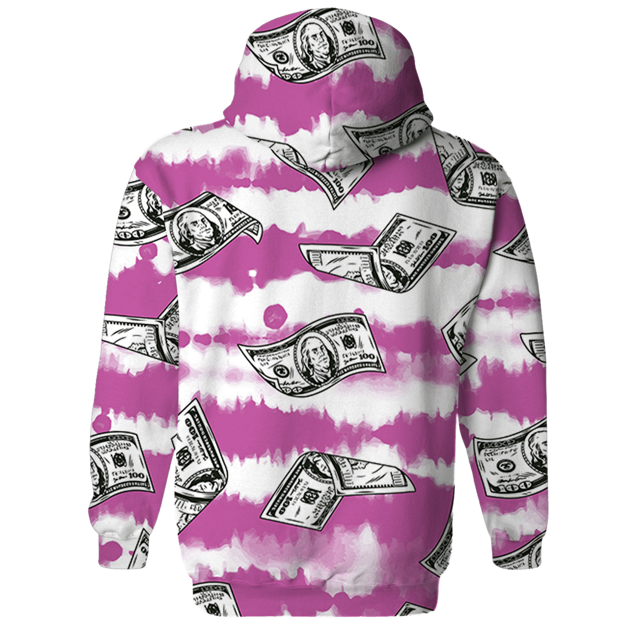 GS Hyper Violet 4s Hoodie Match Paid In Full 3D All-Over Print - NastyJamz