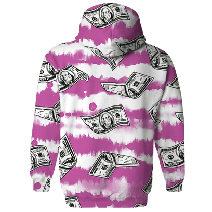 GS Hyper Violet 4s Hoodie Match Paid In Full 3D All-Over Print - NastyJamz