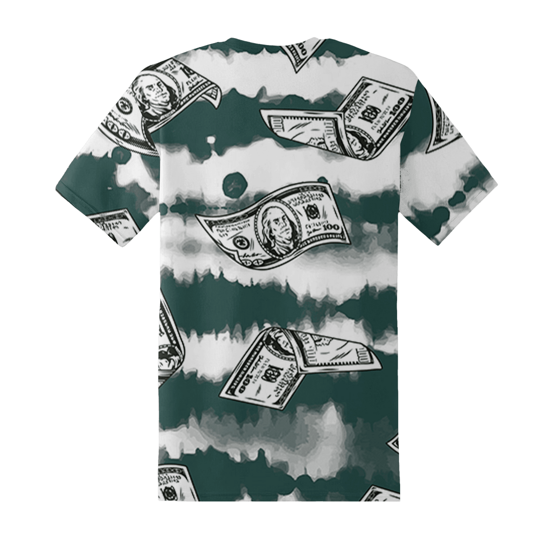 Oxidized Green 4s T Shirt Match Paid In Full 3D All-Over Print - NastyJamz