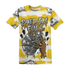 Vivid Sulfur 4s T Shirt Match Paid In Full 3D All-Over Print - NastyJamz