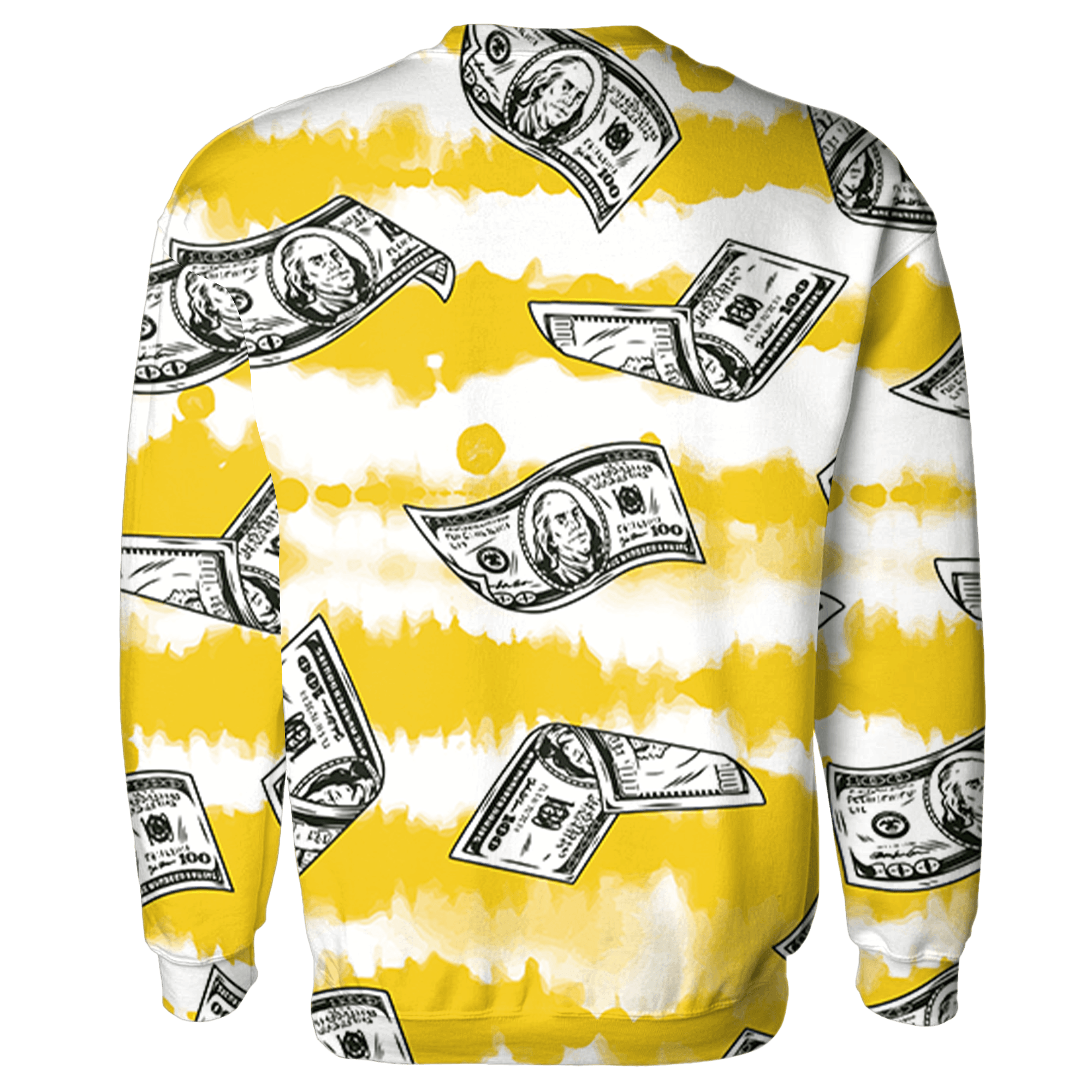 Vivid Sulfur 4s Sweatshirt Match Paid In Full 3D All-Over Print - NastyJamz