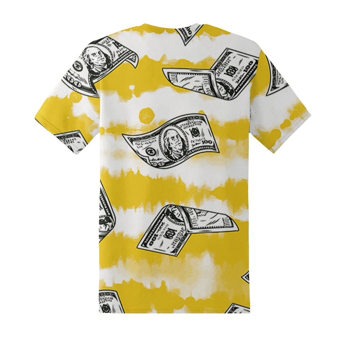 Vivid Sulfur 4s T Shirt Match Paid In Full 3D All-Over Print - NastyJamz
