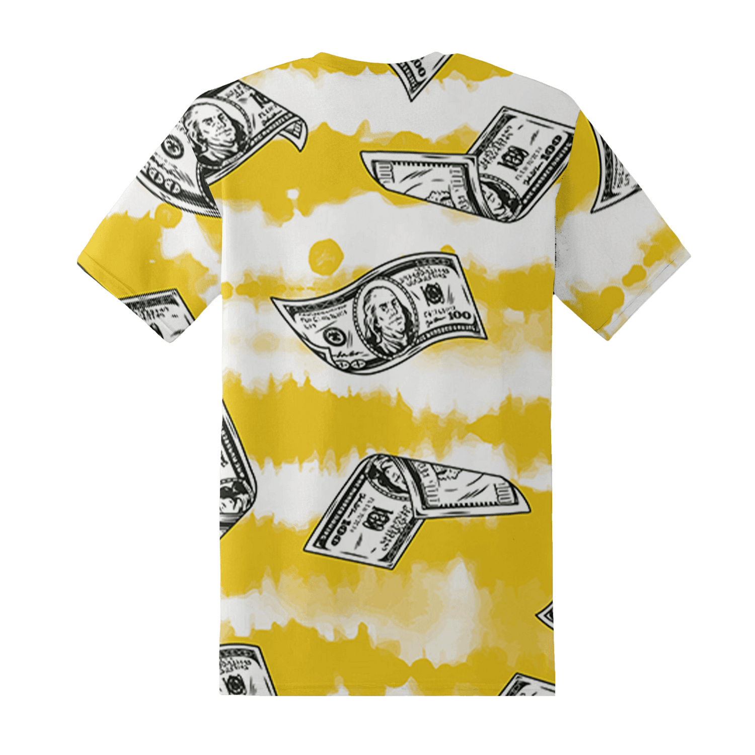 Vivid Sulfur 4s T Shirt Match Paid In Full 3D All-Over Print - NastyJamz