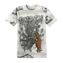 SE Sail 5s T Shirt Match Paid In Full 3D All-Over Print - NastyJamz