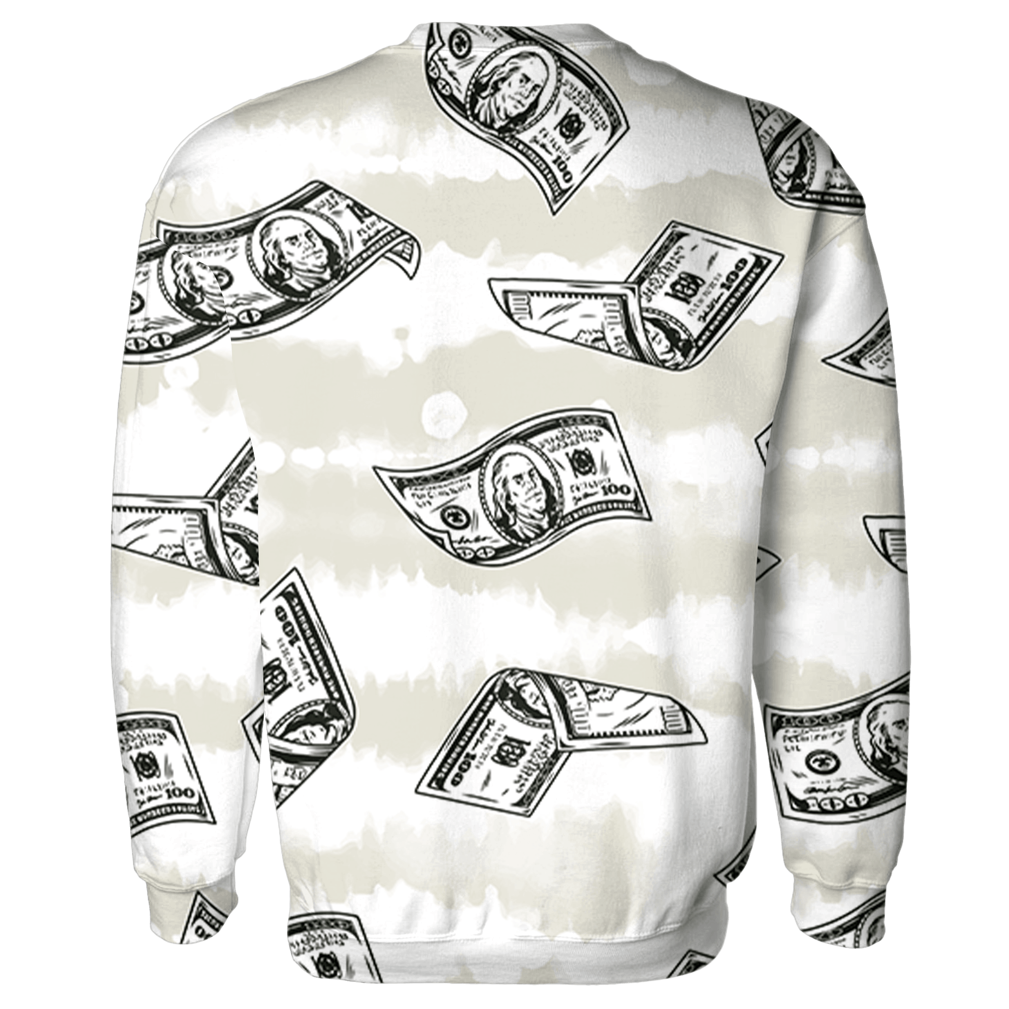 SE Sail 5s Sweatshirt Match Paid In Full 3D All-Over Print - NastyJamz