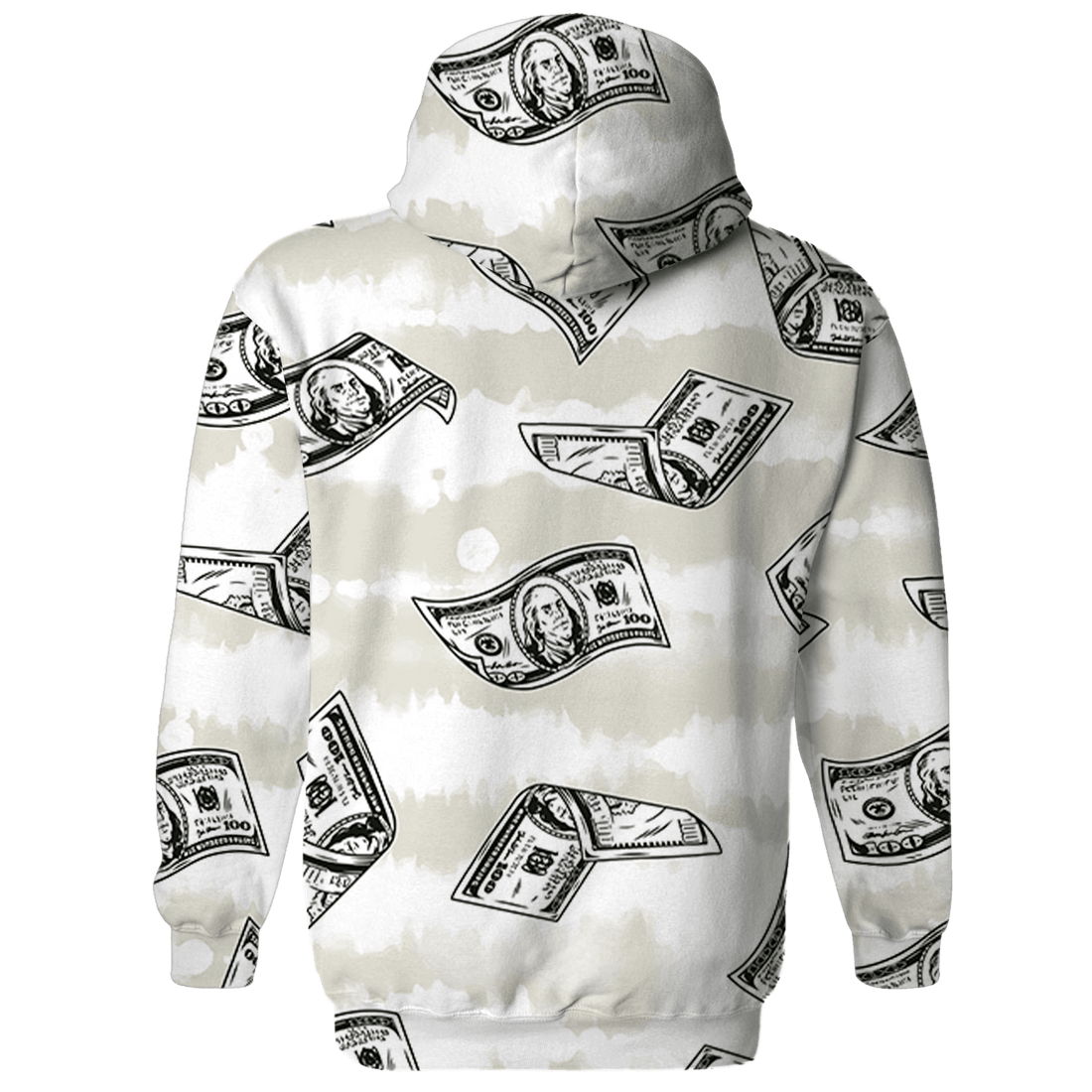 SE Sail 5s Hoodie Match Paid In Full 3D All-Over Print - NastyJamz