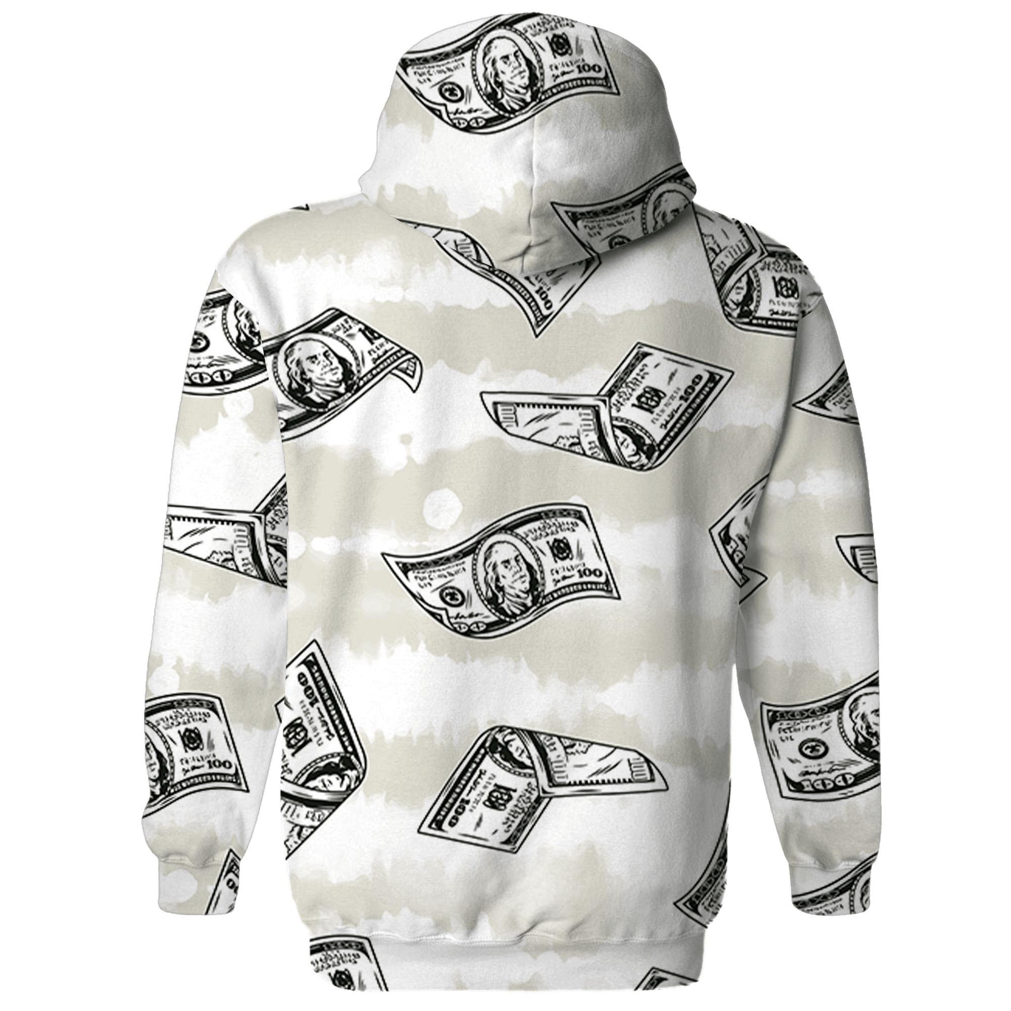SE Sail 5s Hoodie Match Paid In Full 3D All-Over Print - NastyJamz