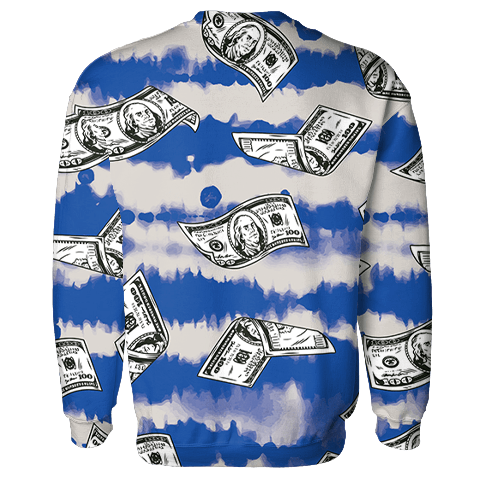 Air Max 1 86 Royal Sweatshirt Match Paid In Full 3D All-Over Print - NastyJamz