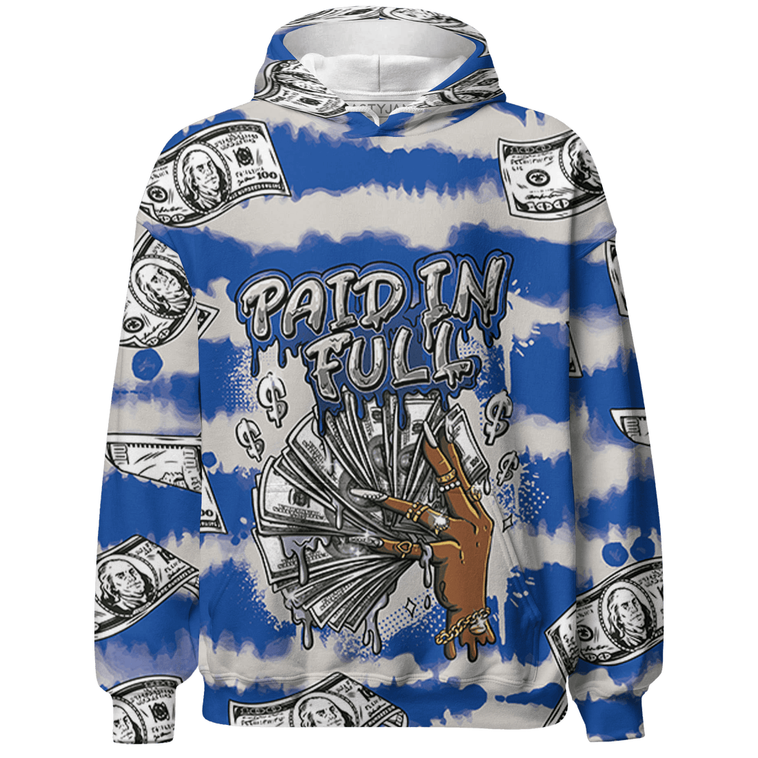 Air Max 1 86 Royal Hoodie Match Paid In Full 3D All-Over Print - NastyJamz
