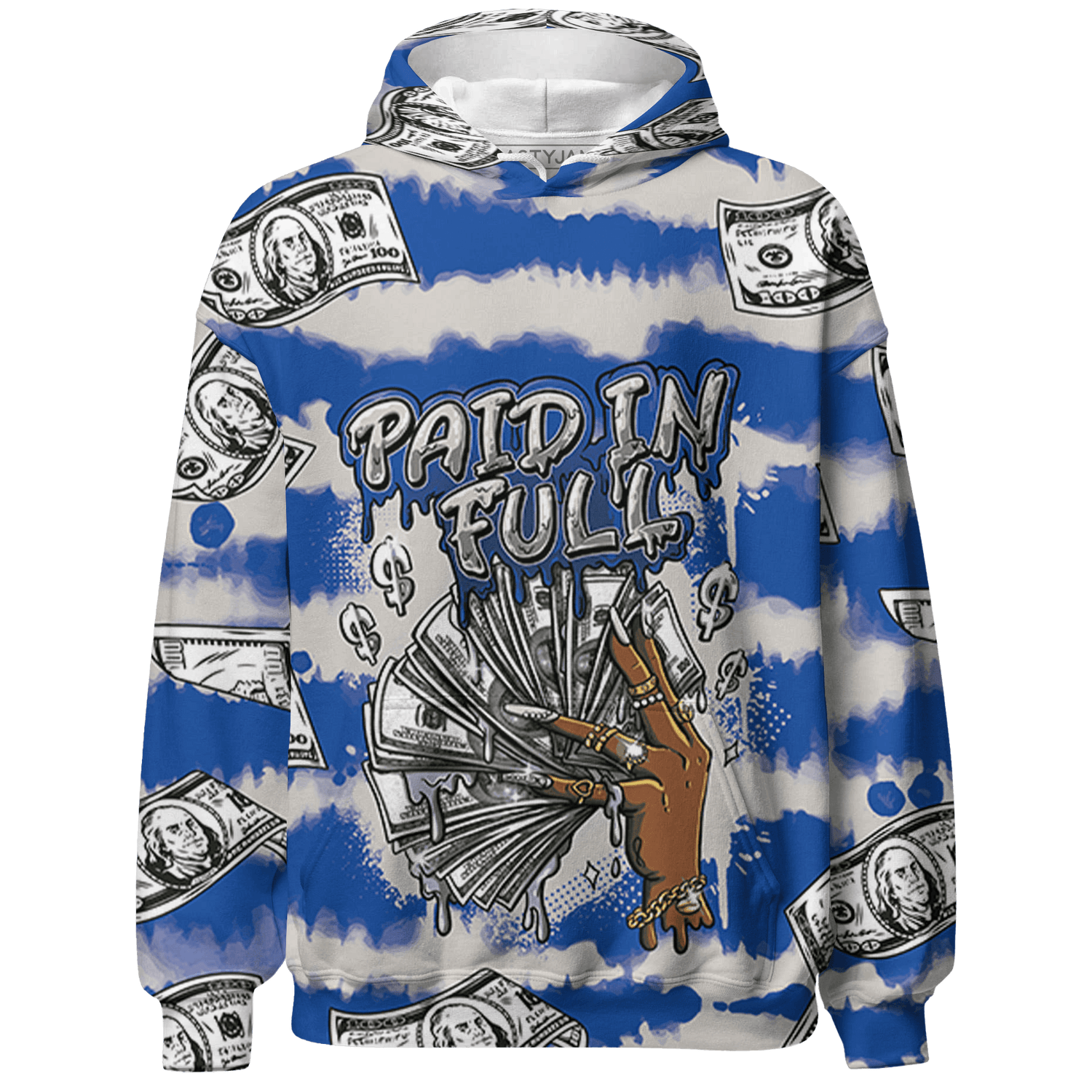 Air Max 1 86 Royal Hoodie Match Paid In Full 3D All-Over Print - NastyJamz