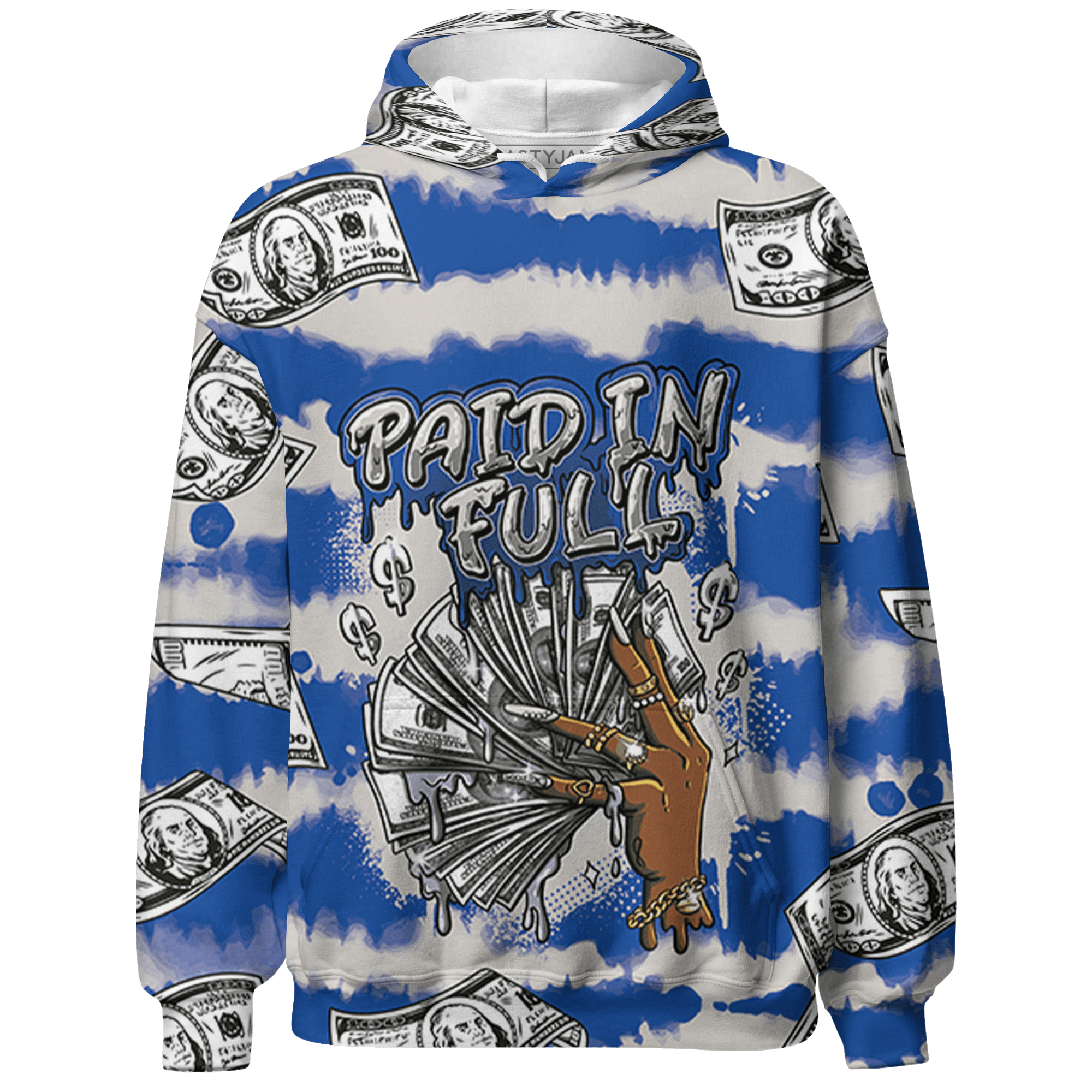 Air Max 1 86 Royal Hoodie Match Paid In Full 3D All-Over Print - NastyJamz