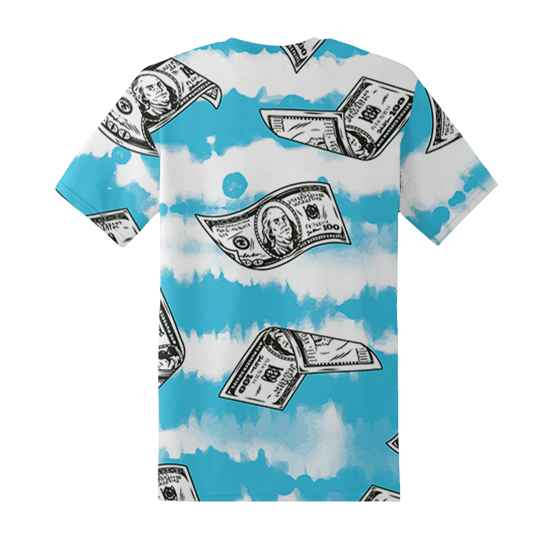 Dunk Low Dolphins T Shirt Match Paid In Full 3D All-Over Print - NastyJamz