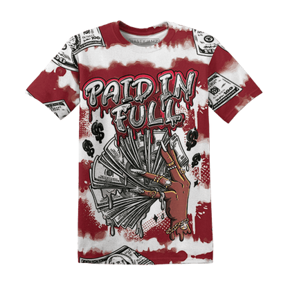 Cherry 12s T Shirt Match Paid In Full 3D All-Over Print - NastyJamz