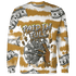 Wheat 13s Sweatshirt Match Paid In Full 3D All-Over Print - NastyJamz